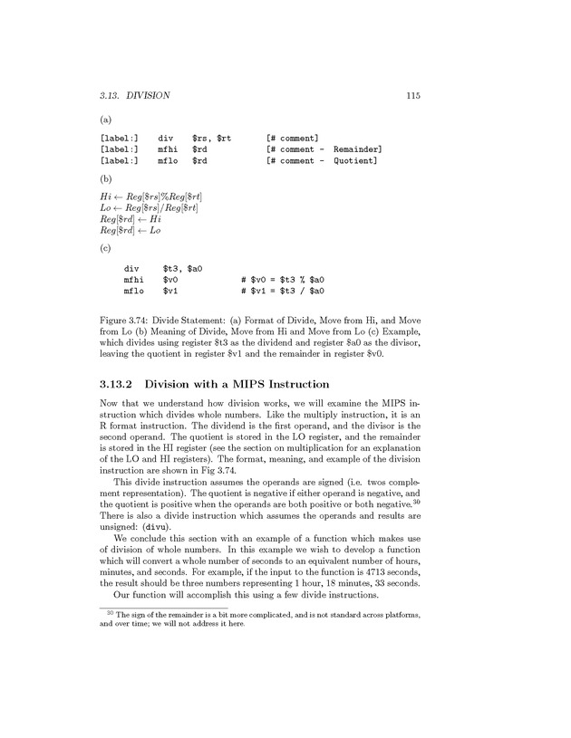Computer Organization with MIPS - Page 115